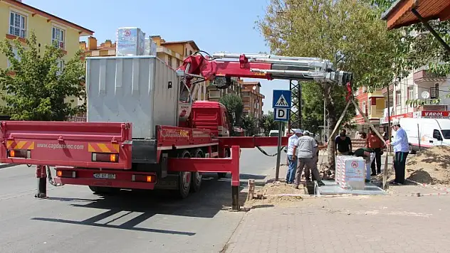 Karatay'da çöpler yeraltına