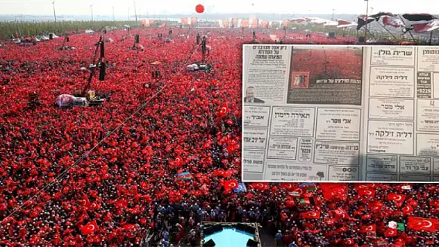 İsrail'den Yenikapı skandalı