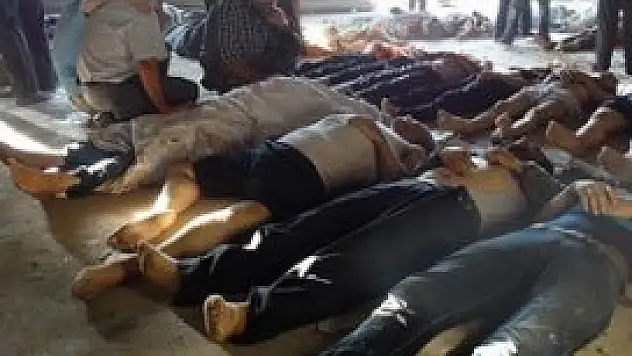 Esed'in elinde yüzlerce ton sarin gazı var