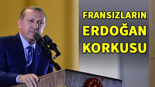 Fransızların Erdoğan korkusu