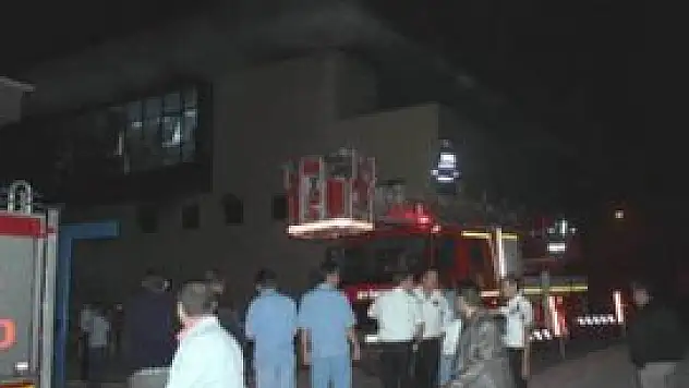 Hastanede yangın paniği!