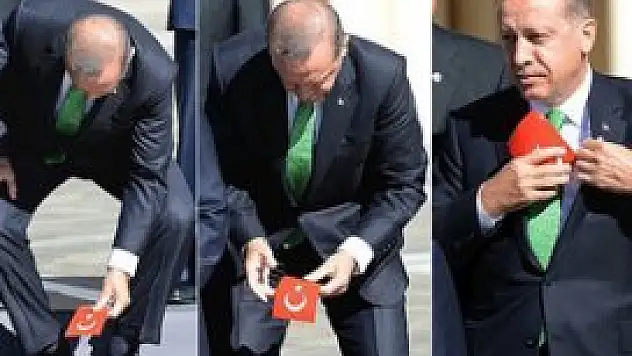 Bayrağı yerde bırakmadı!