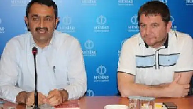 MÜSİAD'ın bu haftaki konuğu Cemil Paslı'ydı