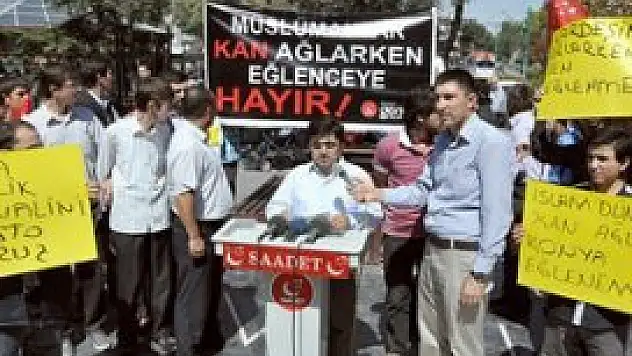 Konya'daki festivalin iptalini istediler