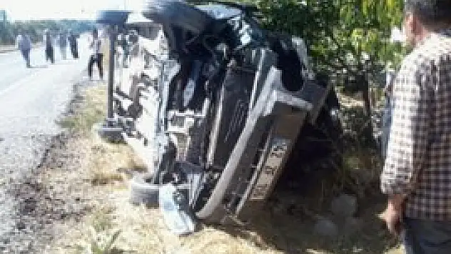 Beyşehir'de trafik kazası 2 yaralı