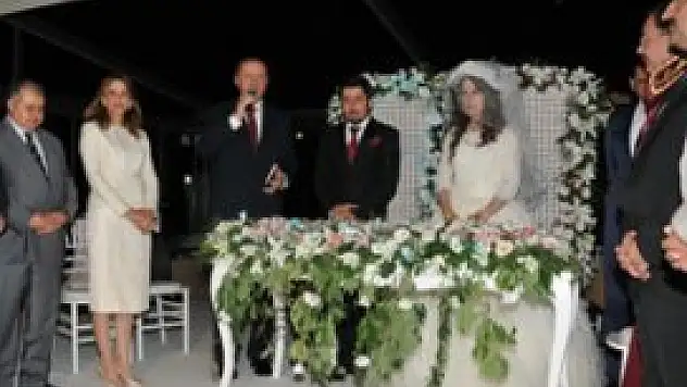 Gökçek kıydı, Erdoğan şahit oldu