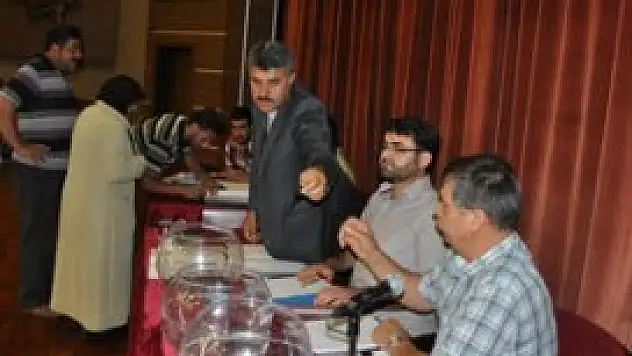 Mercanpark ve Nergispark'ta kura çekilişi yapıldı