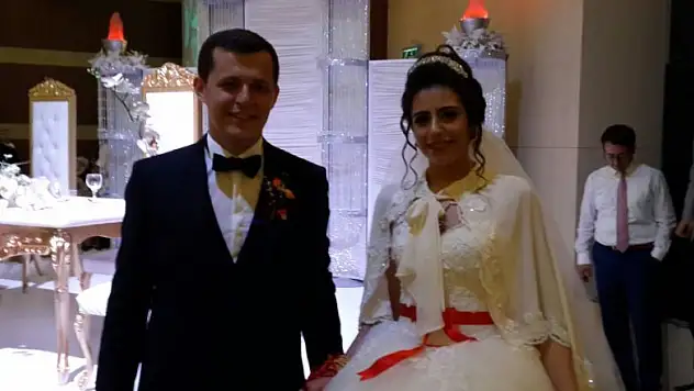 Esra ile Mehmet Fatih'in mutlu günü