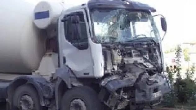 Konya'da trafik kazası 1 yaralı