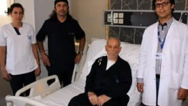 84 yaşında sağlığına kavuştu