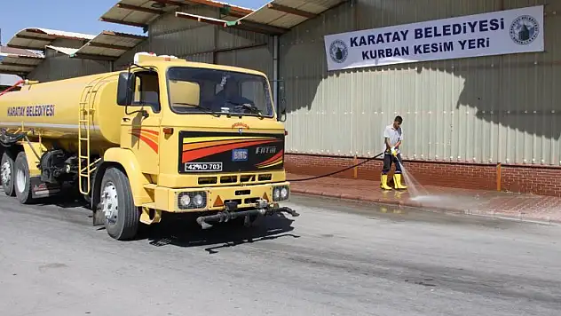 Karatay'da bayram tedbirleri alındı