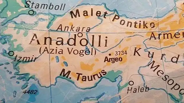 Kosova'dan skandal Türkiye haritası