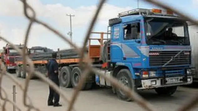 İsrail'den Gazze'ye malzeme geçişi izini