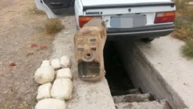 Depoyu uyuşturucuyla doldurmuşlar