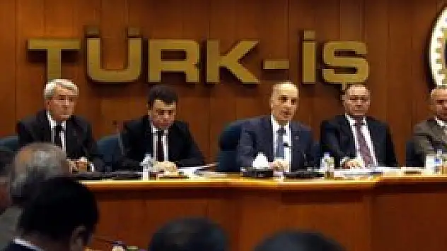 Türk-İş Başkanlar Kurulu toplandı