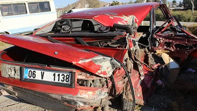 Konya'da trafik kazası: 1 ölü, 5 yaralı
