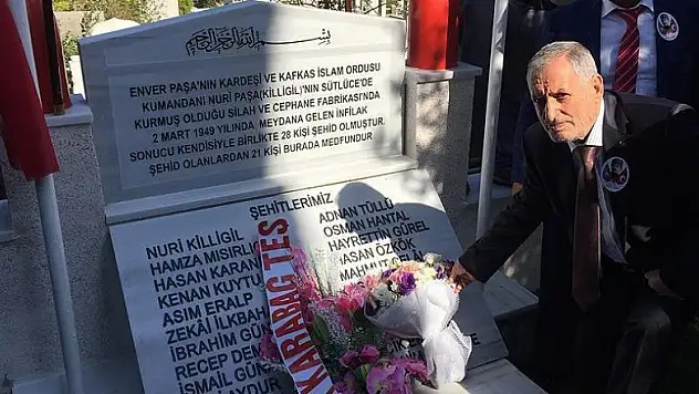 Nuri Killigil Paşa'nın mezarı onarıldı