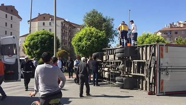 Konya'da trafik kazası: 2 yaralı