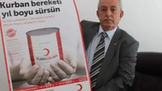 Kızılaydan kurban kampanyasında 4 taksit imkanı 