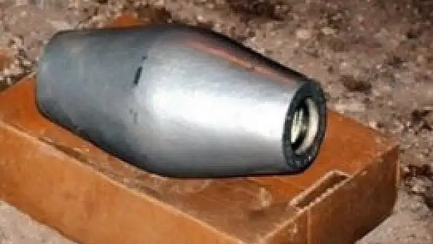 Başakşehir'de roket başlığı bulundu