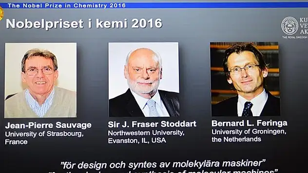 Nobel Kimya Ödülü 'moleküler makineler'e verildi