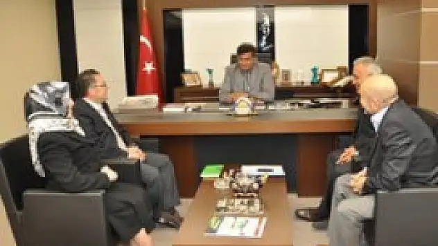 Konya Eczacı Odasından Meram Belediyesine ziyaret