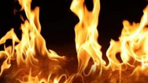 Konya'da ev yangını