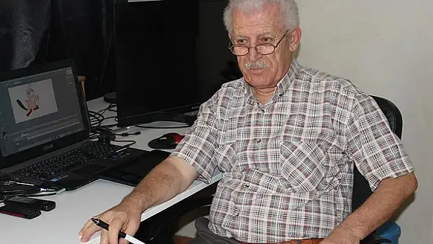 Suriyeli yönetmen çizgi film çalışmalarını Türkiye'de sürdürüyor