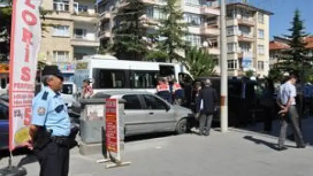 Akşehir'de cinayet zanlısına tatbikat yaptırıldı.