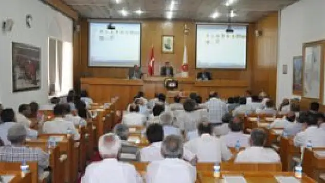  İl Genel Meclisi ekim ayı toplantıları yapıldı.