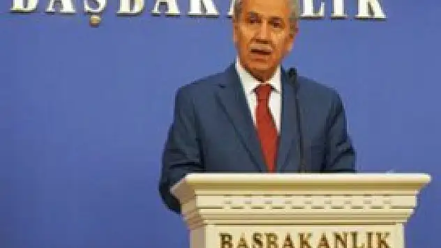 Arınç'tan Kurban Bayramı müjdesi