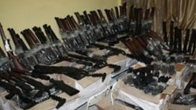 Konya'da kaçak silah operasyonu 1 gözaltı