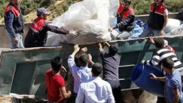 8 kamyon uyuşturucu ele geçirildi