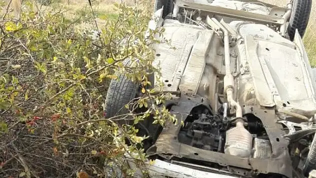 Konya'da trafik kazası: 2 yaralı