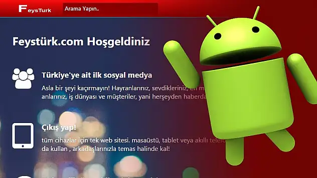 Feystürk'ün Andorid uygulaması yayında