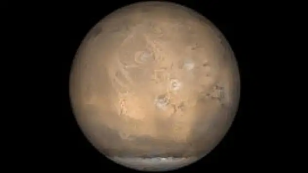 Mars'ta süper yanardağı izleri