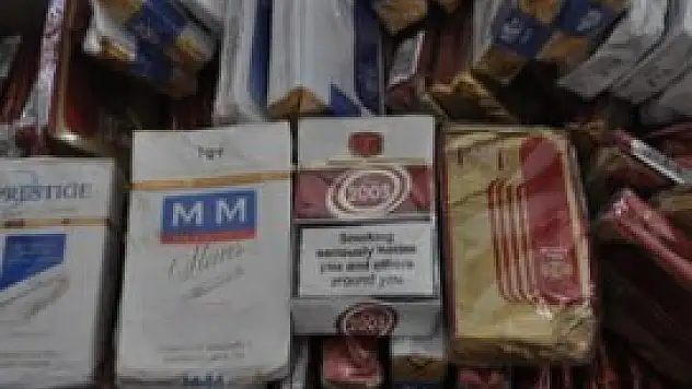 Konya'da 15 bin paket kaçak sigara ele geçirildi