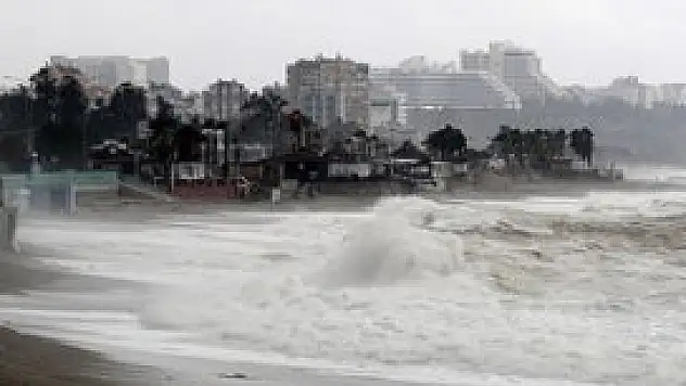 Meteoroloji'den Akdeniz'de fırtına uyarısı
