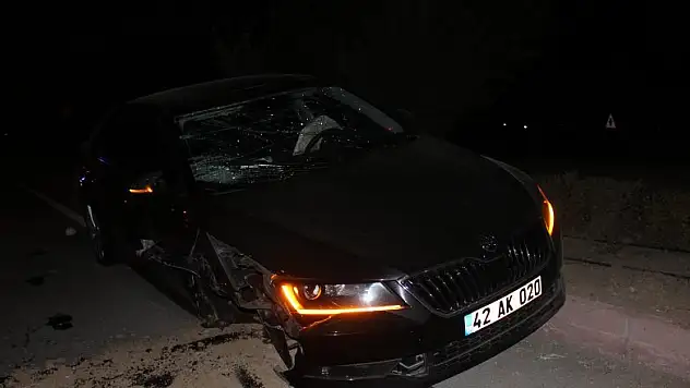 AK Parti Konya İl Başkanı Arat trafik kazası geçirdi