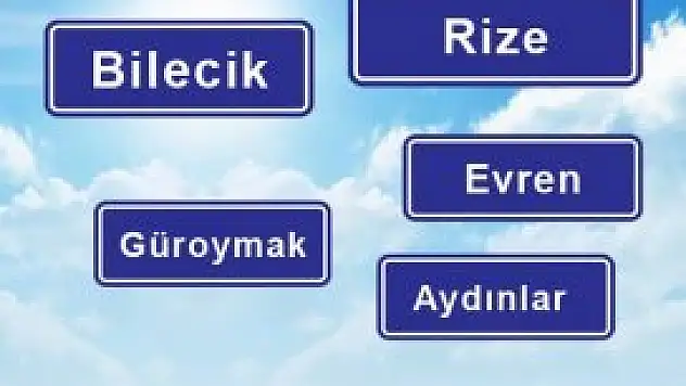 Türkiye'nin dört bir yanında isim heyecanı