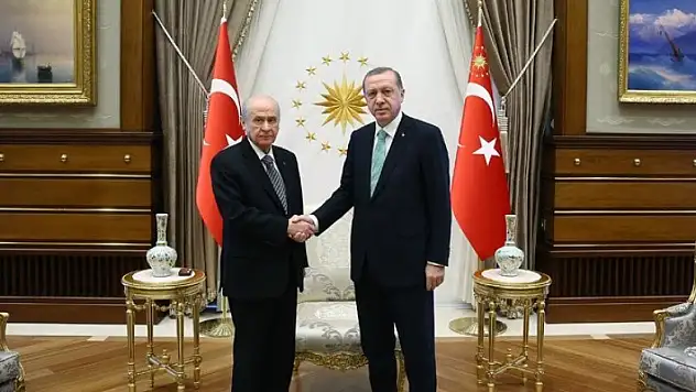 Cumhurbaşkanı Erdoğan-Bahçeli görüşmesi başladı