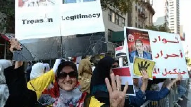 Mısırlılar'dan New York'ta gösteri