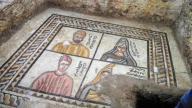 Şanlıurfa'da tarihi mozaikler gün yüzüne çıkarılıyor