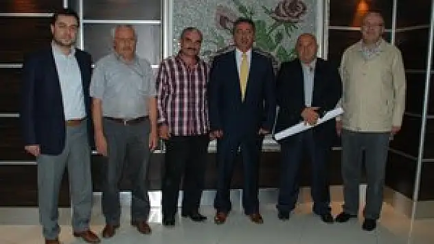 BÜSAN yönetiminden Hançerli'ye ziyaret