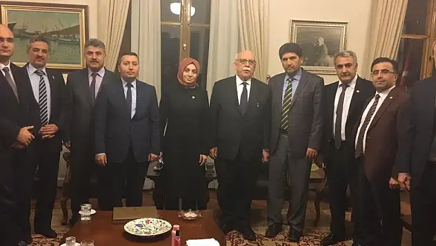 Derbent heyeti, Kültür ve Turizm Bakanı Avcı'yı ziyaret etti