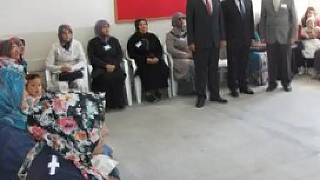 Karapınar'da Aile İçi Eğitim Kursu açıldı