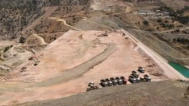 Bozkır Barajı'nda sona doğru