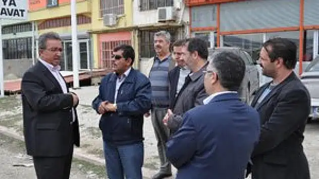 Aslım Sanayisi'nde çevre düzenleme çalışmaları başladı