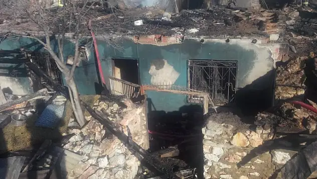 Bozkır'da yangın!