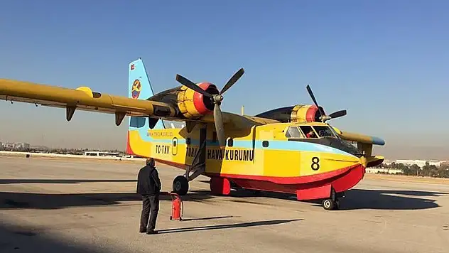 THK, İsrail'deki yangına 3 uçakla müdahale ediyor